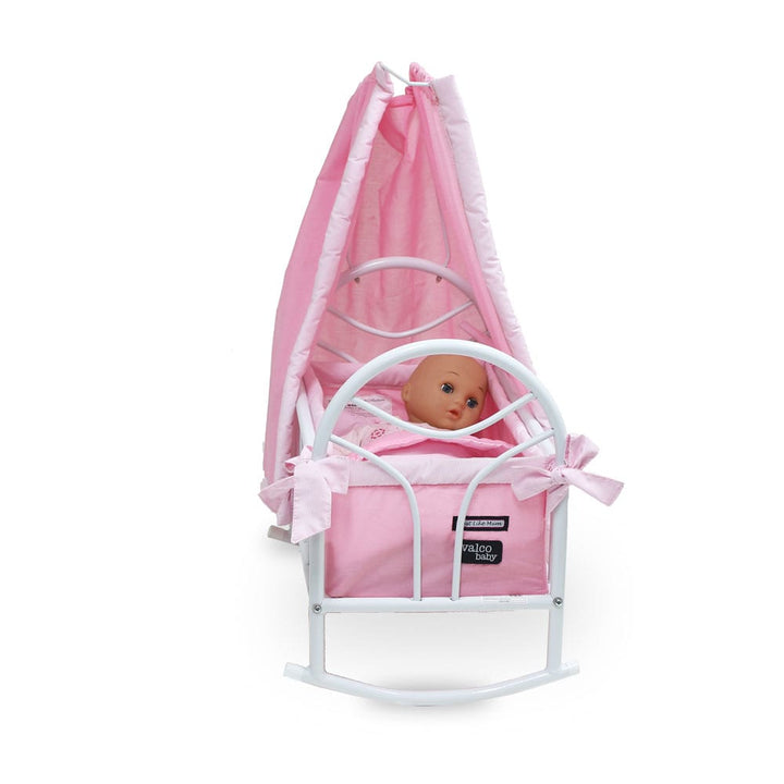Valco Baby Dolls Cradle-Pink (N8512)