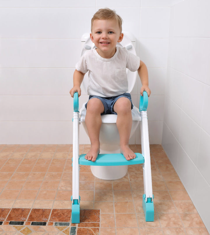 Dreambaby STEP-UP TOILET TOPPER Aqua/WHITE(F6015)