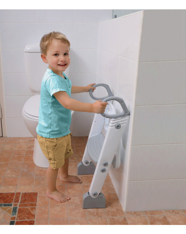 Dreambaby STEP-UP TOILET TOPPER GREY/WHITE(F6016)
