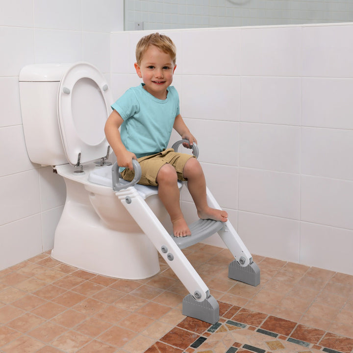 Dreambaby STEP-UP TOILET TOPPER GREY/WHITE(F6016)