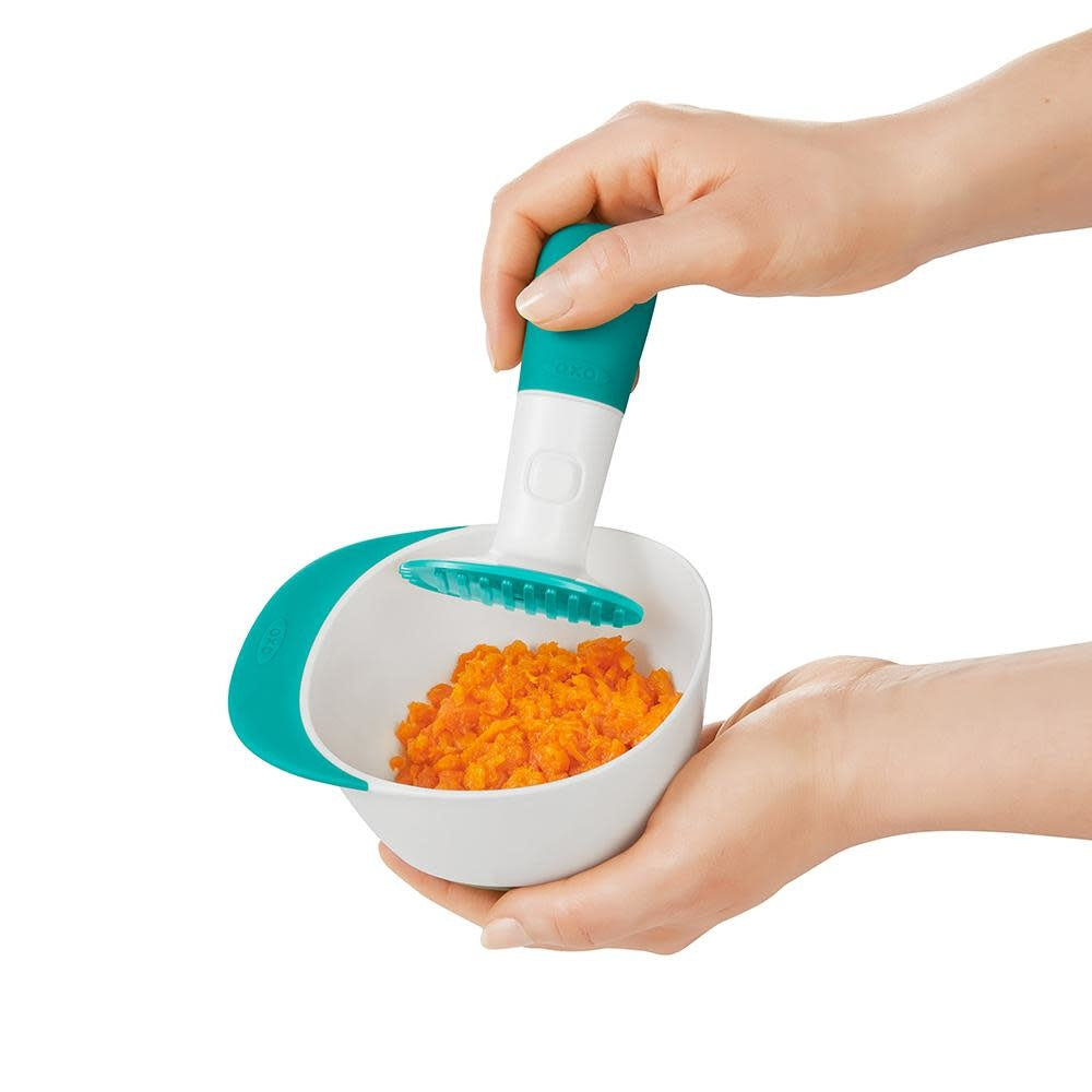 OXO TOT BABY FOOD MASHER - TEAL