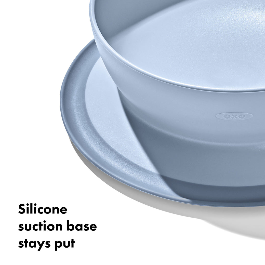 OXO Tot Stick & Stay Suction Bowl - Dusk