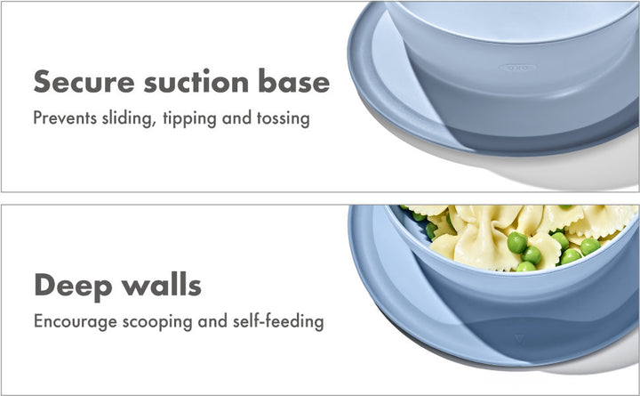 OXO Tot Stick & Stay Suction Bowl - Dusk
