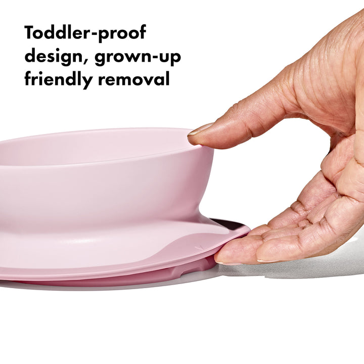 OXO Tot Stick & Stay Suction Bowl - Blossom
