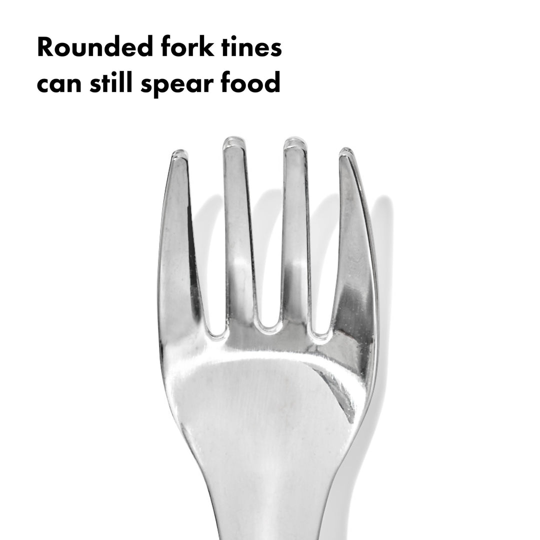 OXO Tot Fork & Spoon Set - Blossom