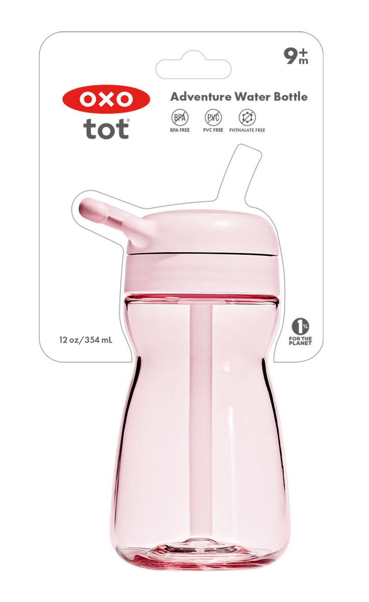 OXO Tot Adventure Water Bottle - Blossom