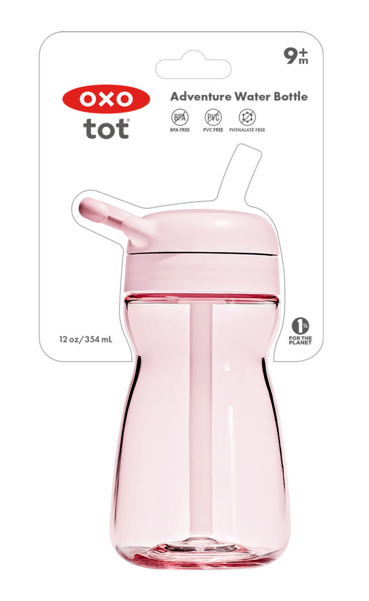 OXO Tot Adventure Water Bottle - Blossom