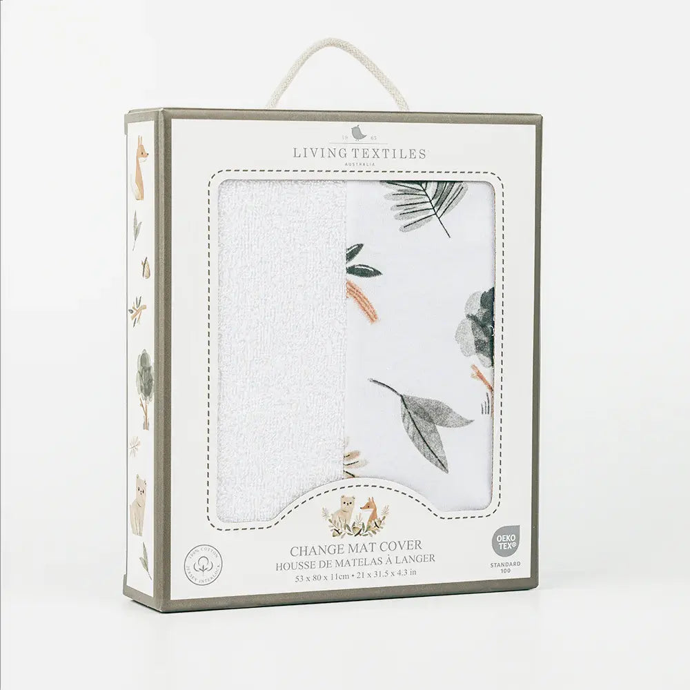 Living Textiles Change Mat Cover - Forest Retreat