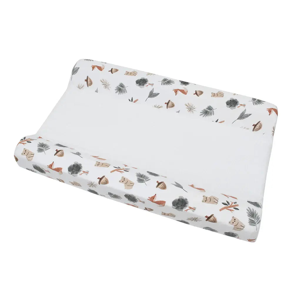 Living Textiles Change Mat Cover - Forest Retreat