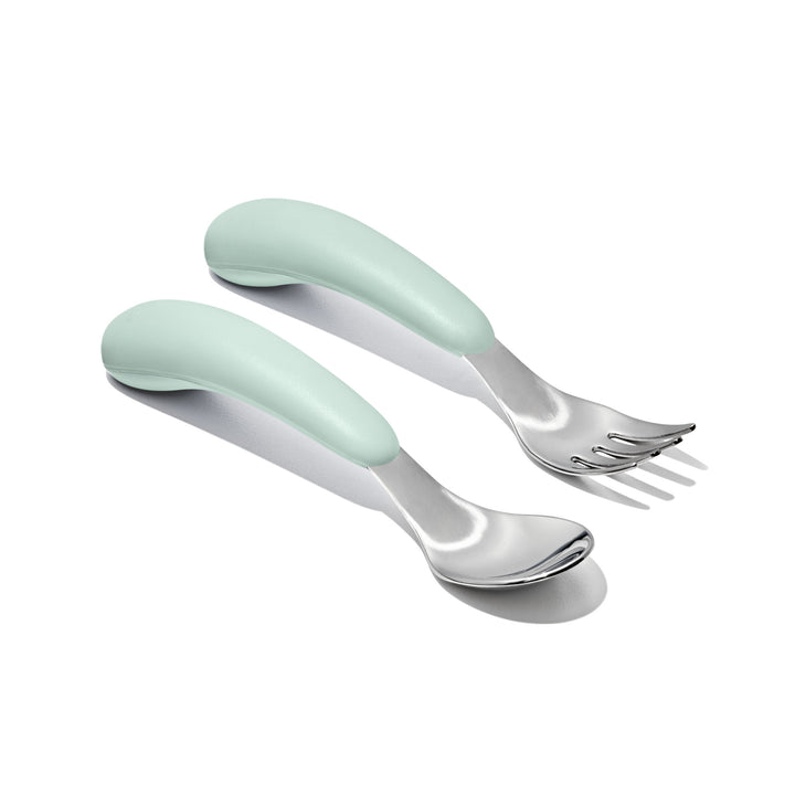 OXO Tot Fork & Spoon Set - Opal