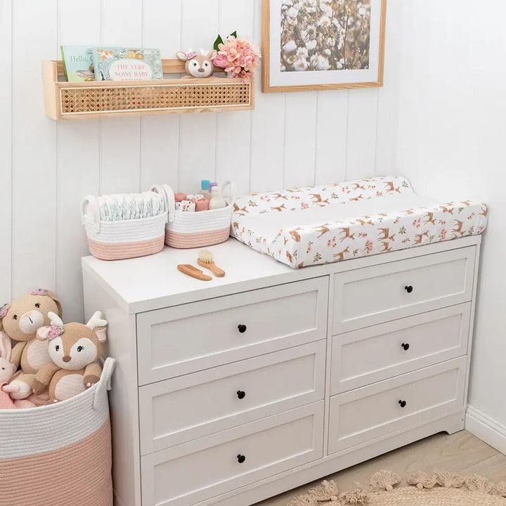 Living Textiles Change Mat Cover - Sophia's Gardens