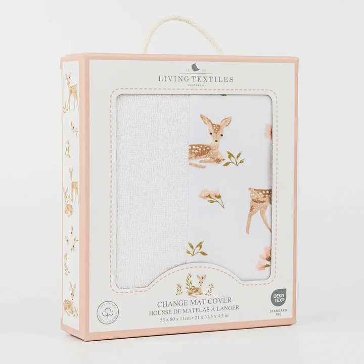 Living Textiles Change Mat Cover - Sophia's Gardens