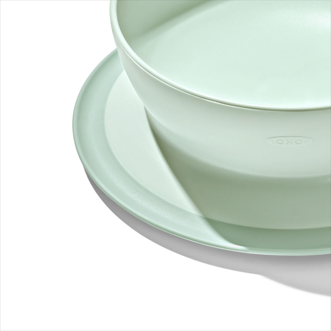 OXO Tot Stick & Stay Suction Bowl - Opal