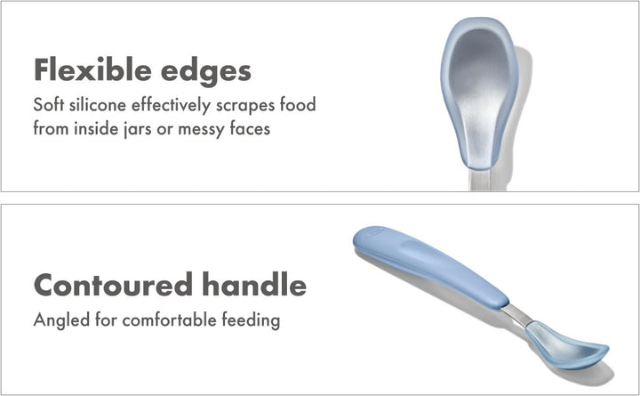 OXO Tot On-The-Go Feeding Spoon - Dusk