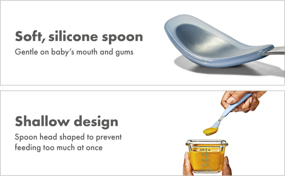 OXO Tot On-The-Go Feeding Spoon - Dusk