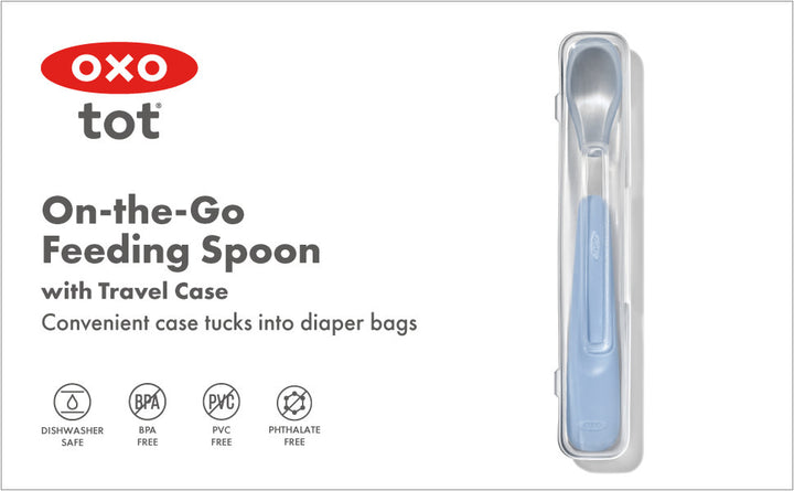 OXO Tot On-The-Go Feeding Spoon - Dusk