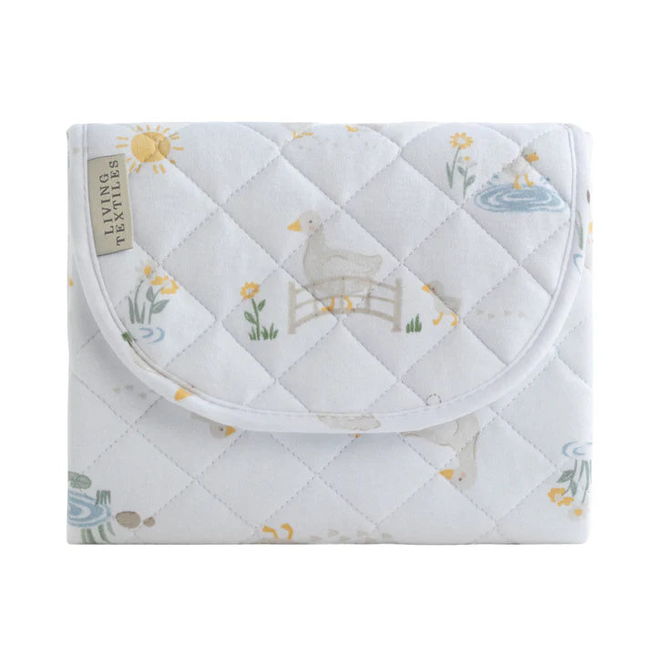 Living Textiles Waterproof Travel Change Mat - Goosey Goosey