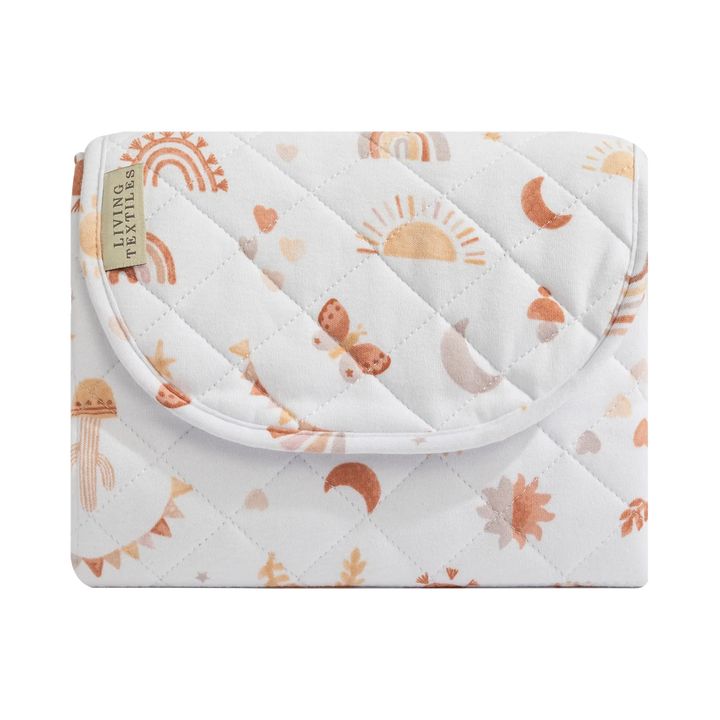 Living Textiles Foldable Waterproof Travel Change Mat - Bohemian Bliss