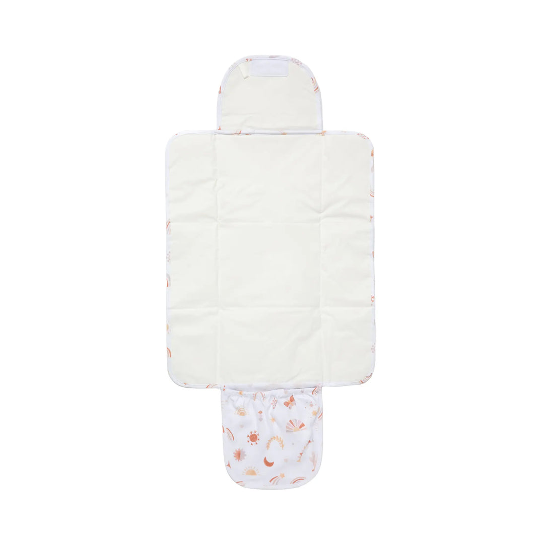 Living Textiles Foldable Waterproof Travel Change Mat - Bohemian Bliss