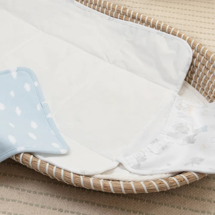 Living Textiles Waterproof Travel Change Mat - Elephant Playtime