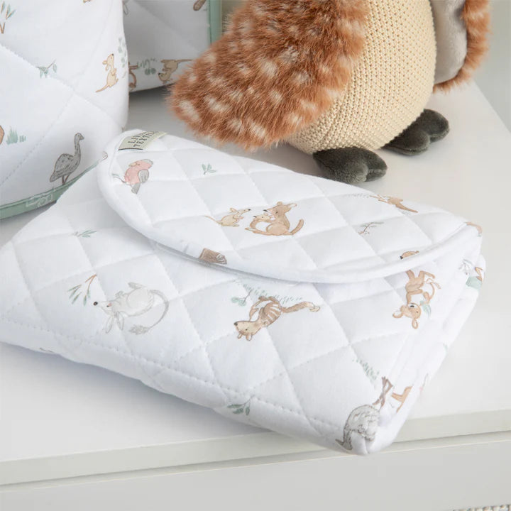 Living Textiles Waterproof Travel Change Mat - Australiana