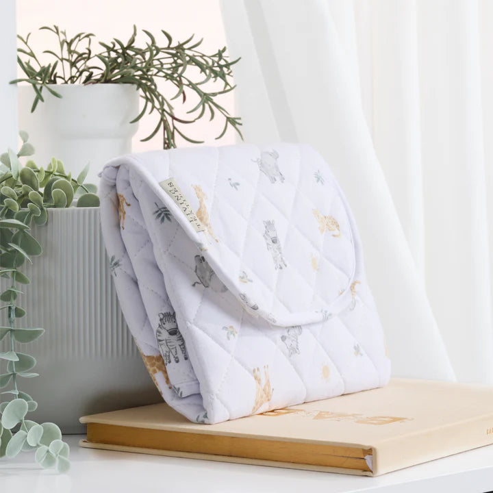 Living Textiles Waterproof Travel Change Mat - Roam & Roar