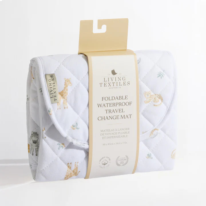 Living Textiles Waterproof Travel Change Mat - Roam & Roar