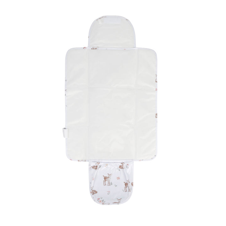 Living Textiles Waterproof Travel Change Mat - Fawn Fables