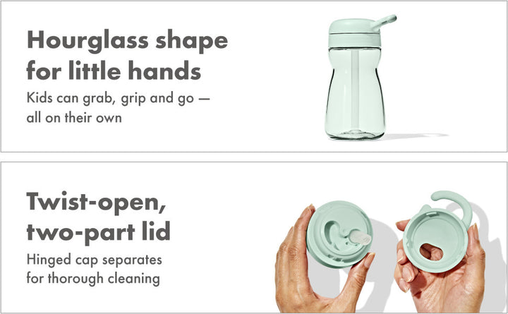 OXO Tot Adventure Water Bottle - Opal