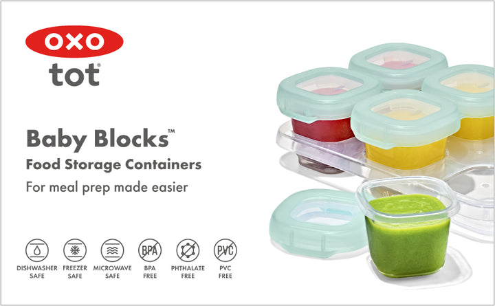 OXO Tot Baby Blocks Freezer Storage Containers 60ml - Opa