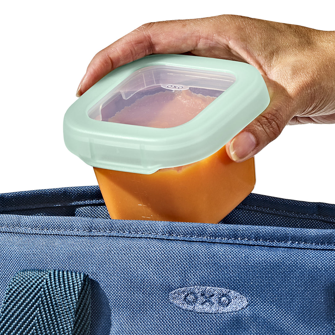 OXO Tot Baby Blocks Freezer Storage Containers 180ml - Opal