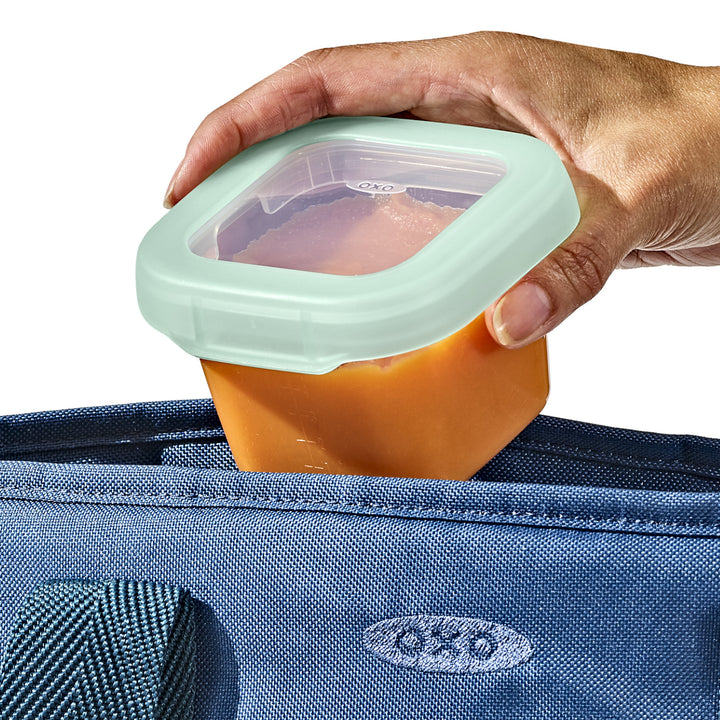 OXO Tot Baby Blocks Freezer Storage Containers 180ml - Opal
