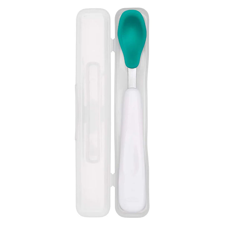 OXO Tot On The Go Feeding Spoon - Aqua