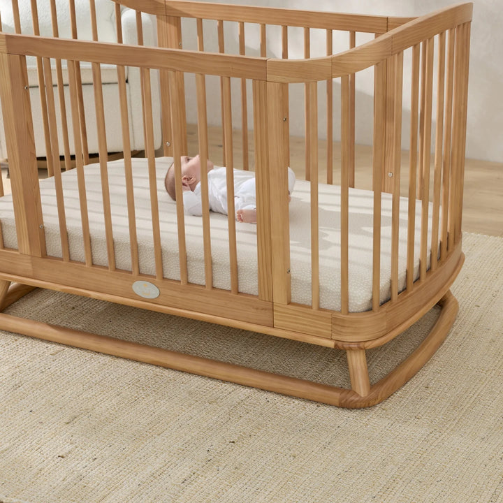 iL Tutto Luca Sustainable Timber Cot in Natural