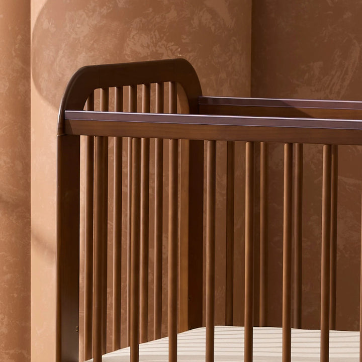 iL Tutto Ollie Sustainable Timber Cot in Walnut