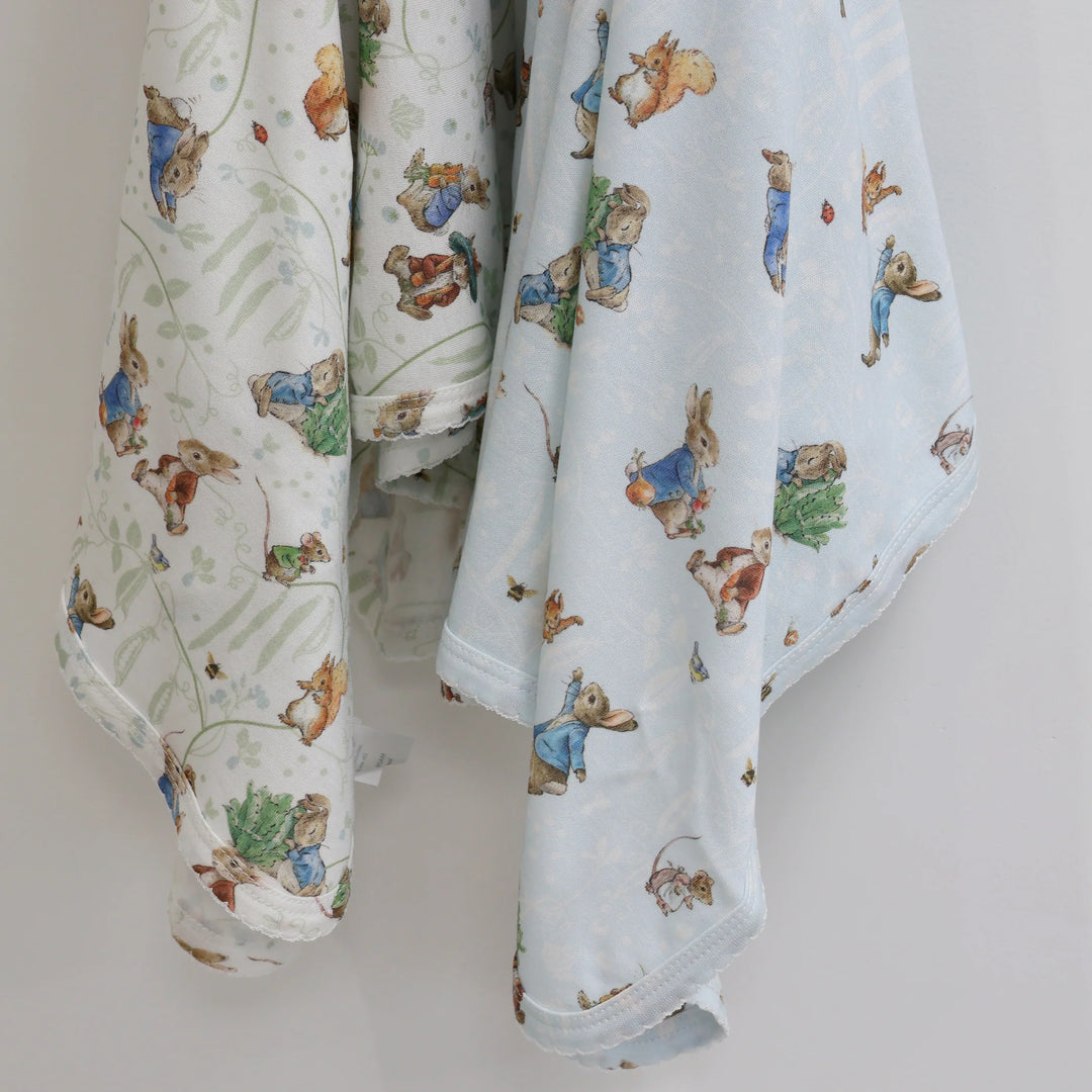 Bubba Blue Peter Rabbit & Benjamin Bunny 2pk Jersey Wraps