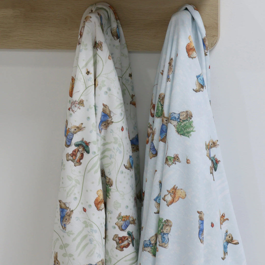 Bubba Blue Peter Rabbit & Benjamin Bunny 2pk Jersey Wraps