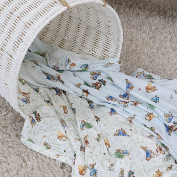 Bubba Blue Peter Rabbit & Benjamin Bunny 2pk Jersey Wraps