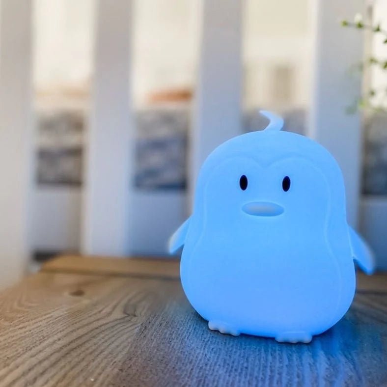 Baby Studio Soft Silicon Night Light - Penguin