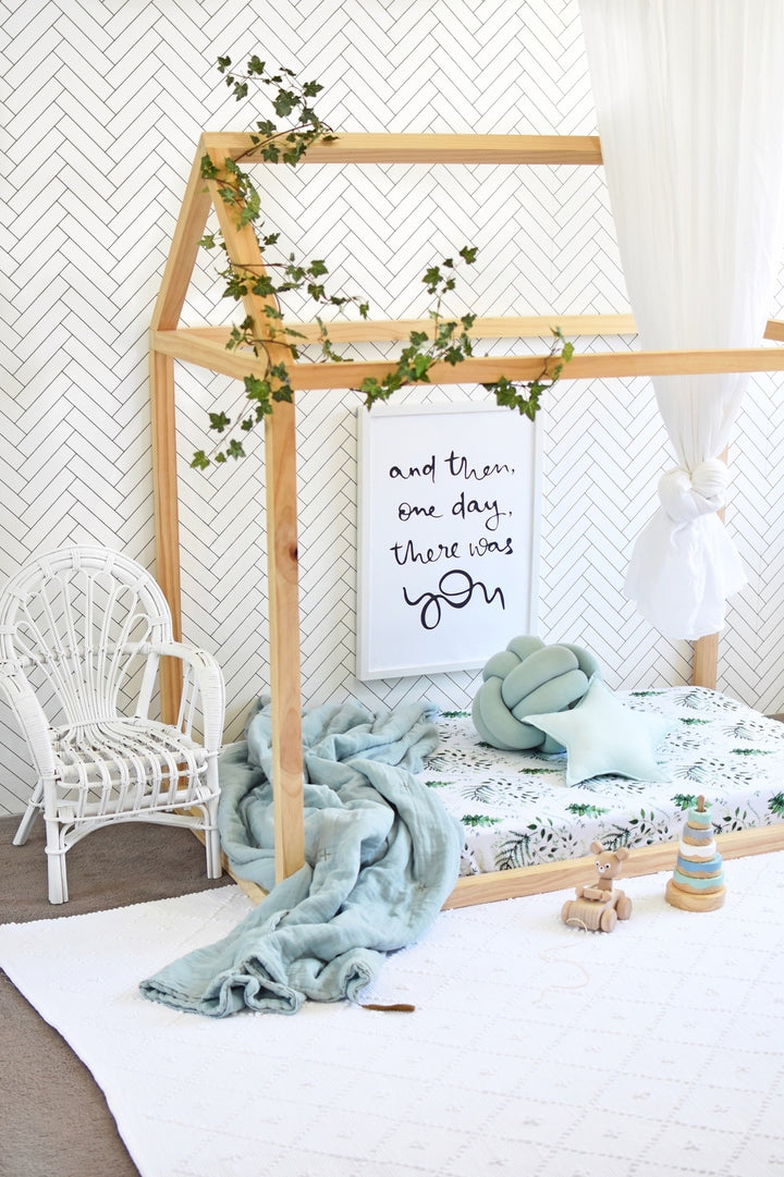 Snuggle Hunny Fitted Cot Sheet Enchanted