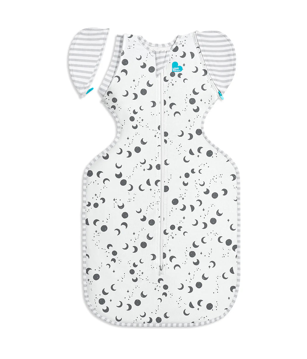 SWADDLE UP™ Transition Bag Bamboo 0.2T - Moonscape White