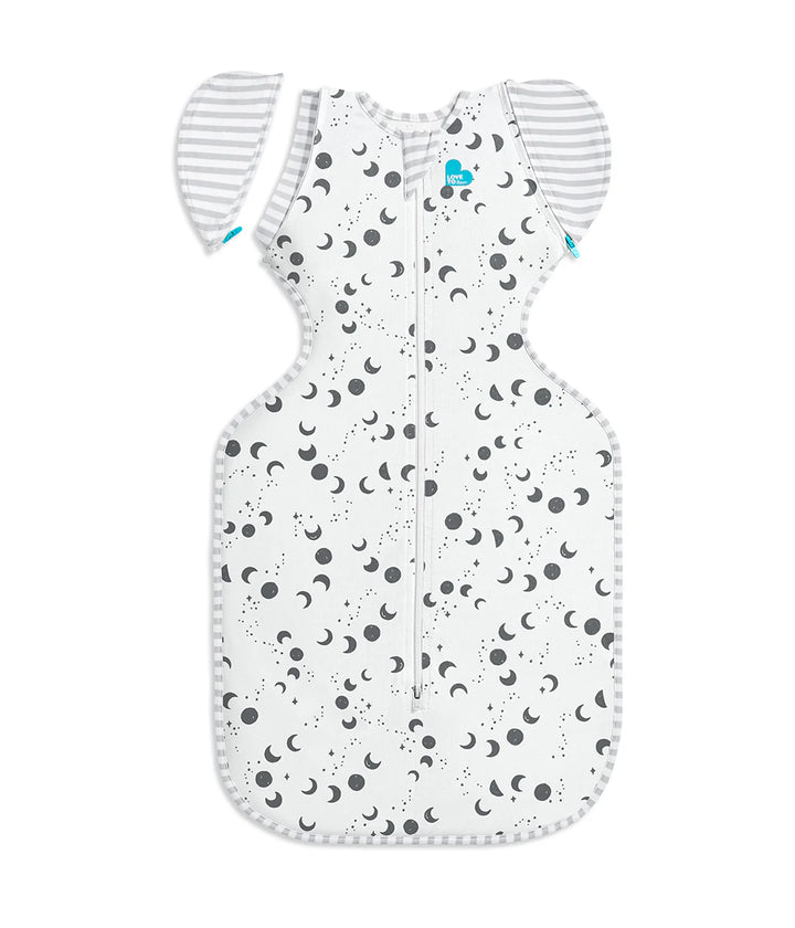 SWADDLE UP™ Transition Bag Bamboo 0.2T - Moonscape White