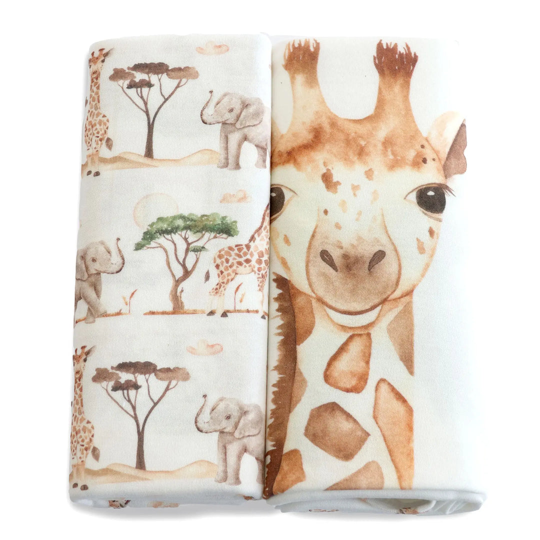 Bubba Blue Adventure Bamboo 2pk Jersey Wraps