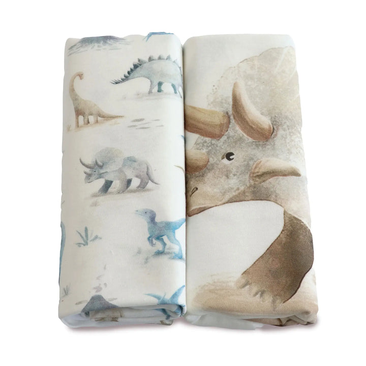 Bubba Blue Jurassic Bamboo 2pk Jersey Wraps