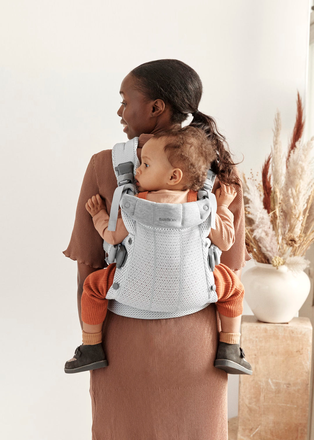 BabyBjorn Baby Carrier Harmony - 3D mesh, Silver