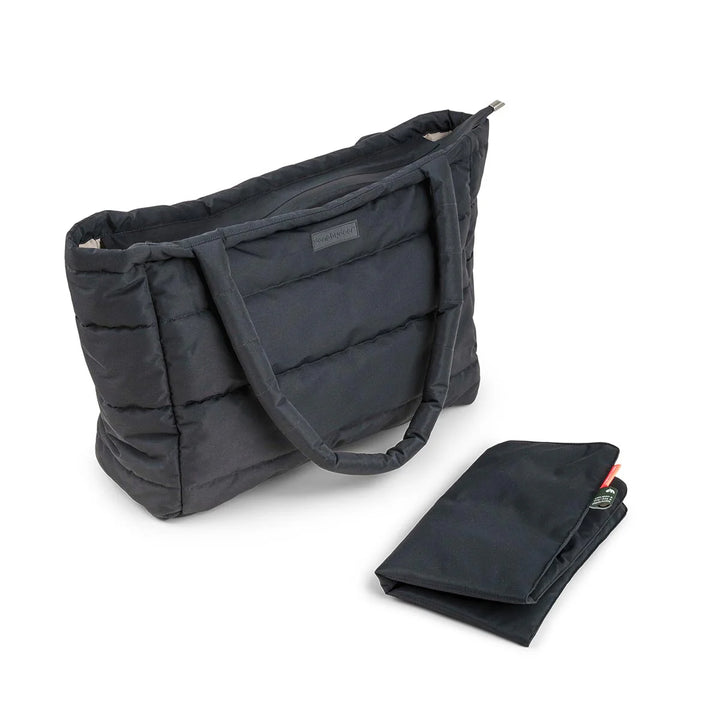 Done by Deer Quilted Changing Tote Black