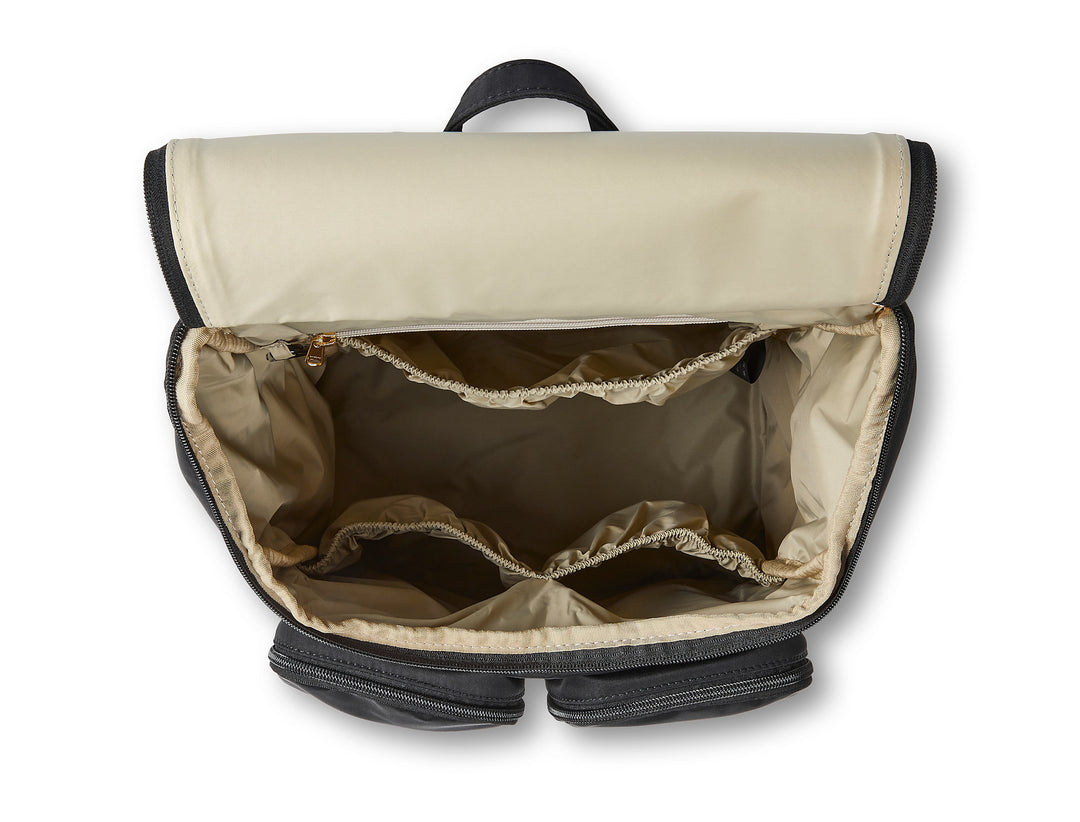 OiOi Signature Nappy Backpack - Black Nylon