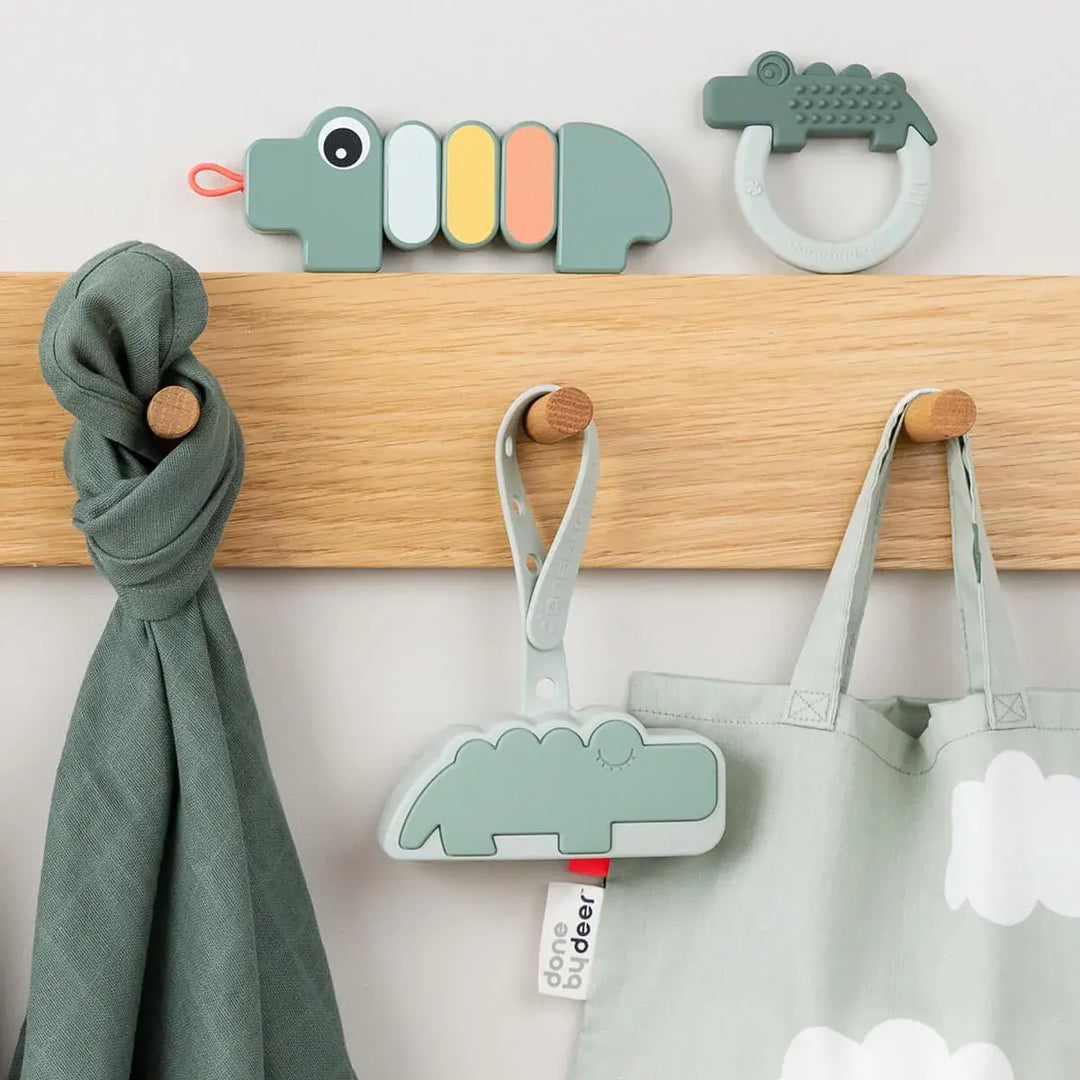 Done by Deer Pacifier Pouch - Green