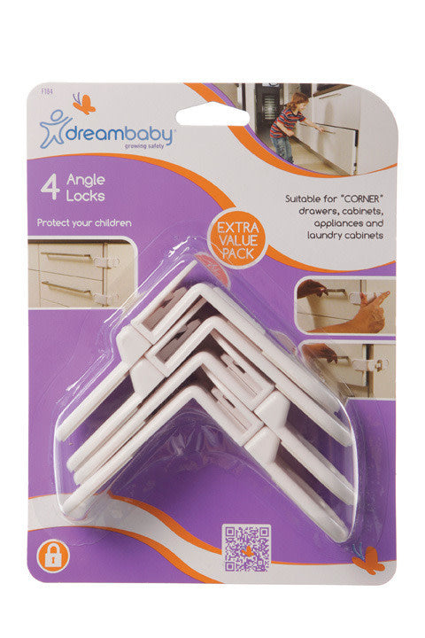 Dreambaby ANGLE LOCKS 4PK(F184)