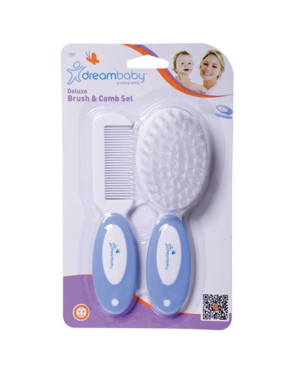 Dreambaby DELUXE BRUSH & COMB SET Blue(f327)
